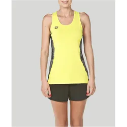 Arena, Damen, Sportshirt, Run (S), Schwarz, Grün