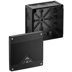SPELSBERG Abzweigkasten 152x152mm Kunststoff schwarz Abox Pro 100-L/schwarz IP66/IP67/IP69 IK09