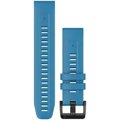 Garmin Acc, quatix 7, 22 mm QuickFit Cirrus Mėlyna Silikonband (22 mm, Silikon), Uhrenarmband, Blau