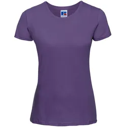 Russell Ladies Slim T Damen T-Shirt Slim-fit länger geschnitten R-155F-0, purple, L