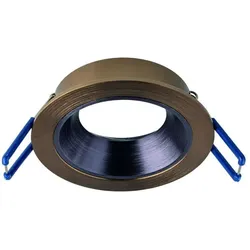 Rutec ALU13211 Einbauring MixMi, schwenkb.,ru, Aluminium grünbronze/schiefer