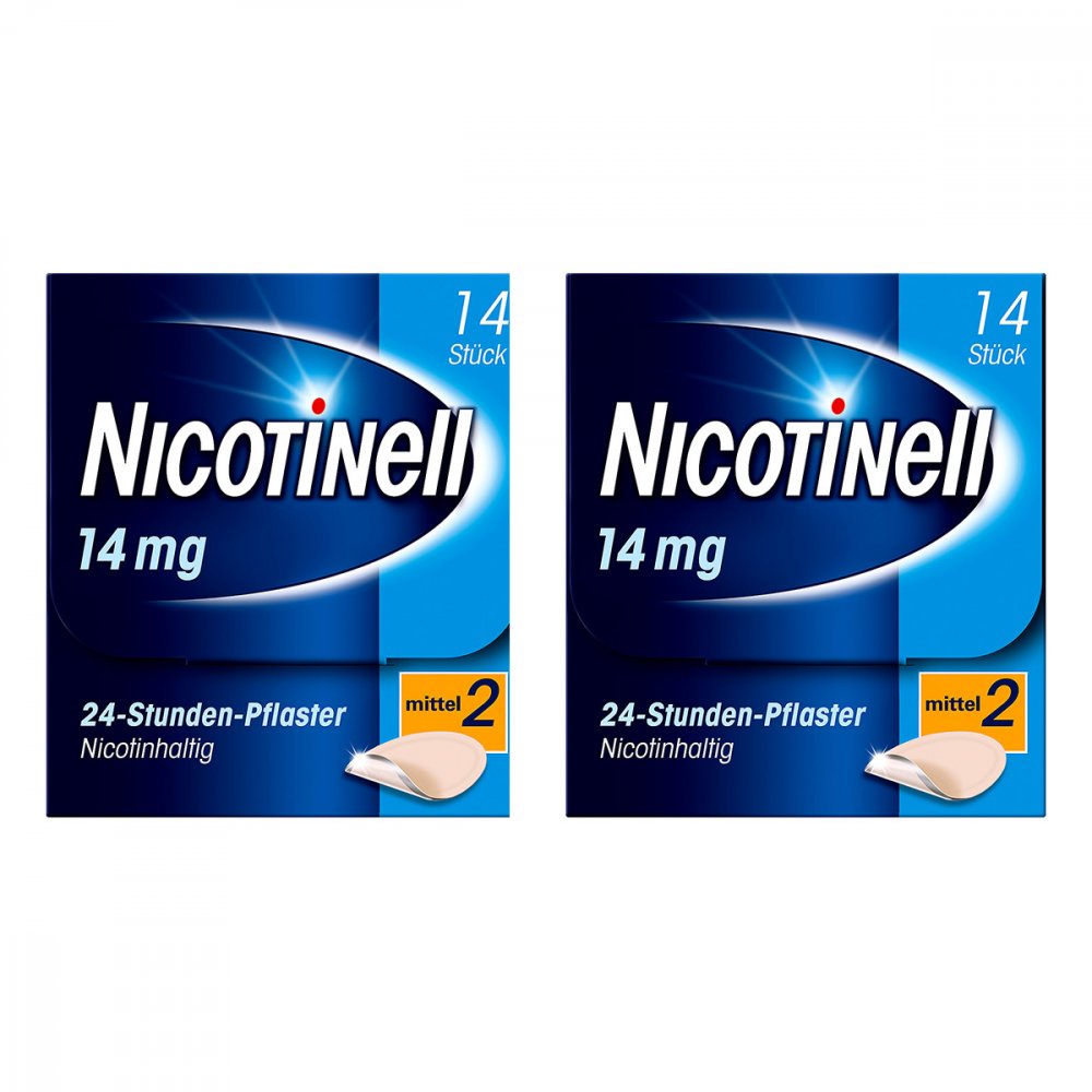 Cooper Consumer Health Deutschland GmbH Nicotinell Paket 14 mg (ehemals 35 mg) 24-Stunden-Pflaster 08130246
