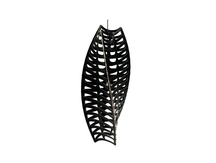 Toru Suspension Large 2 Côtés Noir - David Trubridge - Salon / séjour - Bambou