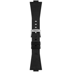 Tissot Ersatzarmband Silikon schwarz 12 mm für PRX T603.048.462