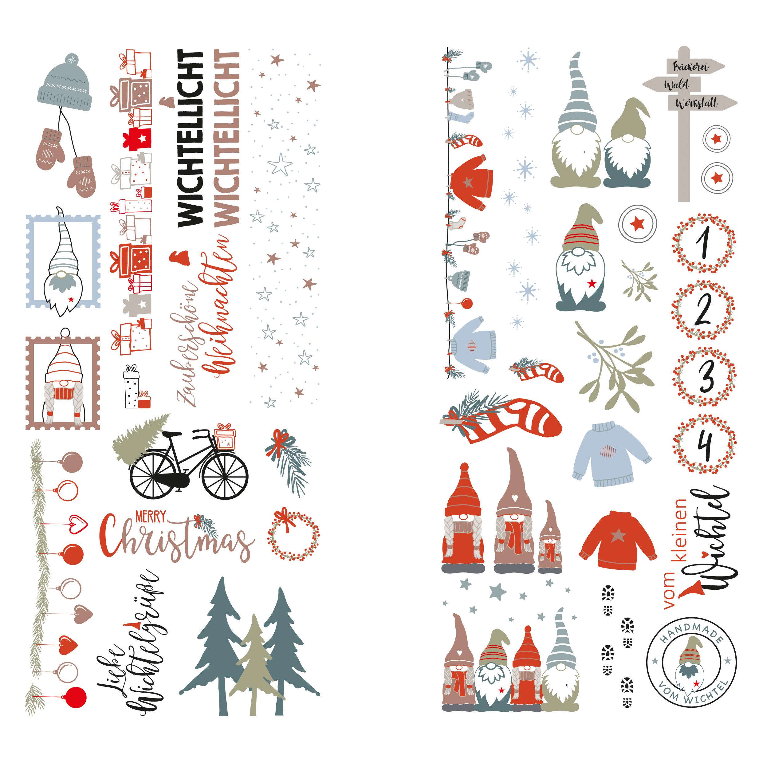 Rayher Transferfolie "Nordic Winter", 2 Blatt (1x) (31663000)