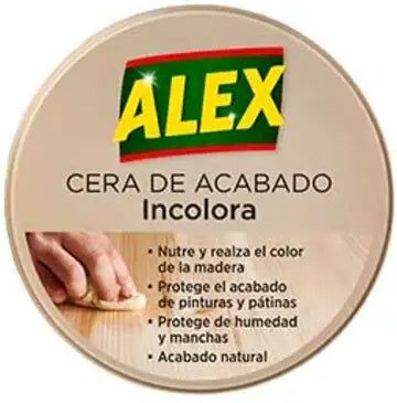 ALEX Cera Lata Acabado Incolora
