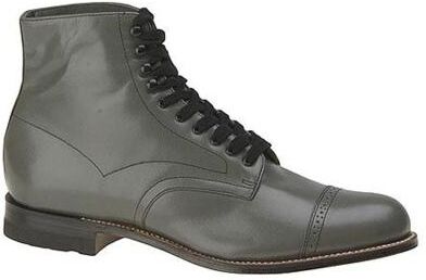 Stacy Adams Madison Hi Top - Mens 7 Grey Boot D