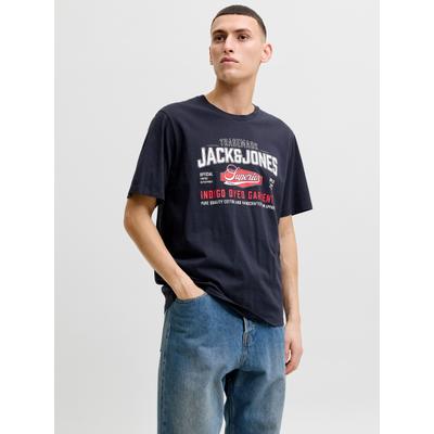 Jack & Jones "JJELOGO TEE SS O-NECK 2 COL AW26 SN" Baumwolle, regular fit