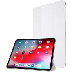 König Design Schutz Tablet Hülle für Apple iPad Pro 12.9 (2020) Case Cover Tasche Etuis Weiss (Apple iPad Pro 12.9 2020), Tablet Hülle, Weiss