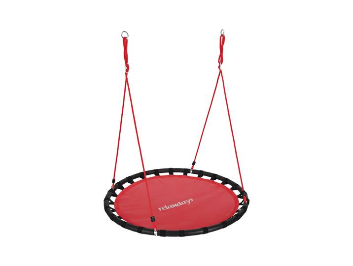 Nestschaukel 120cm Rot-Schwarz