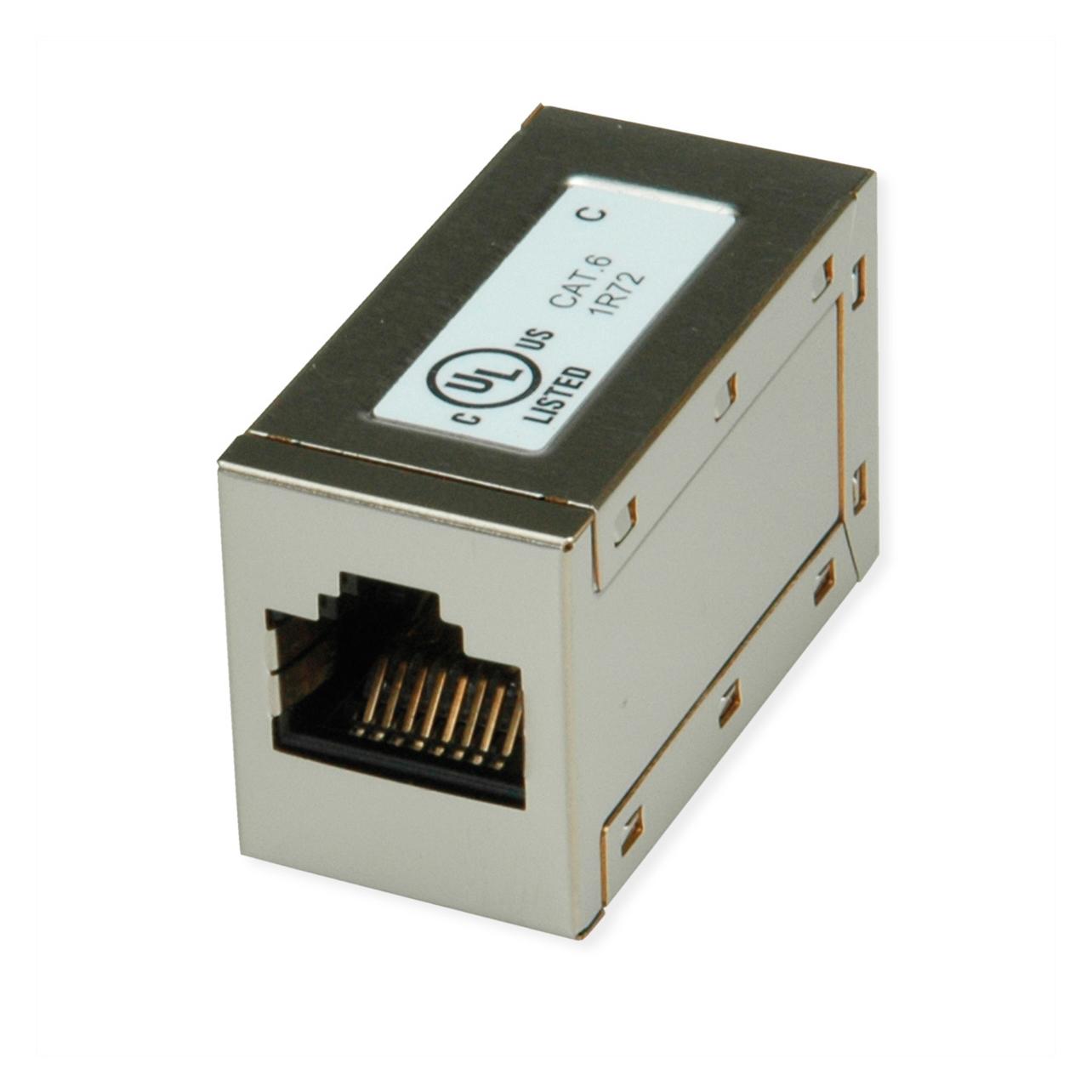 Roline RJ-45 Kupplung geschirmt, Kat.6 (Class E) (Netzwerk Kupplung) (21.17.3114)