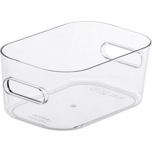 Smartstore Aufbewahrungsbox Compact Clear XS, 0,6 L, Kunststoff, transparent, A7, 14,5 x 9,5 x 6cm