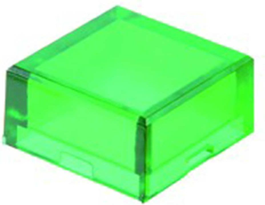 Georg Schlegel proefdop, helder transparant met groene kleur, geschikt voor beschrijving en verlichting