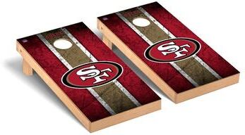 Skip's Garage San Francisco 49ers NFL Football Vintage Cornhole Board Set 2