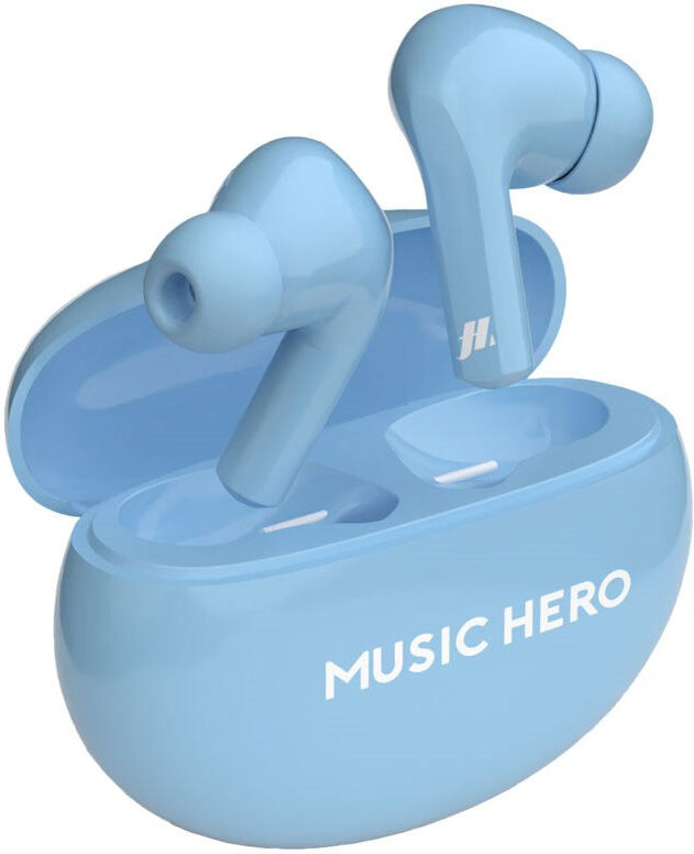 MUSIC HERO X-BEAT True Wireless In-Ear Høretelefoner - Lyseblå