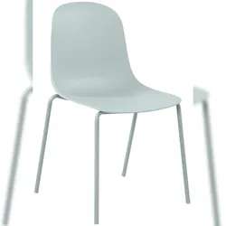 CLP Stuhl Hardin Kunststoff HBT: 85x51x55 cm türkis