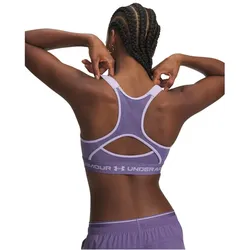 UNDER ARMOUR HeatGear Crossback High-Support Sport-BH Damen 520 - purple luxe/purple crest M