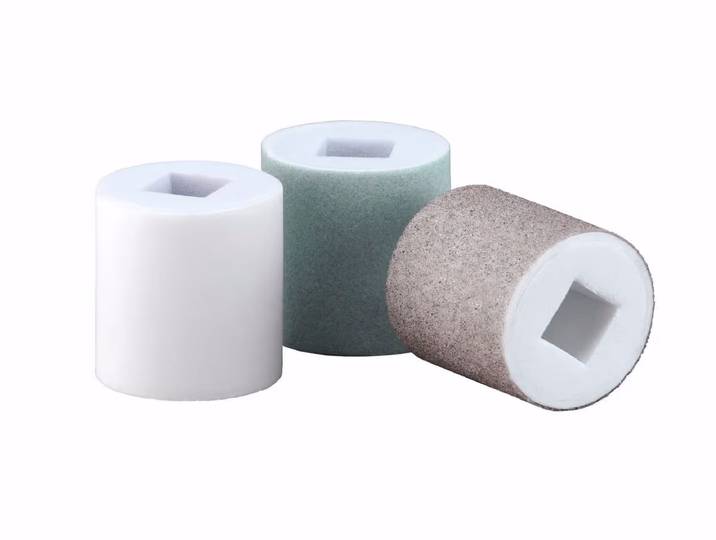 Trisa refill 3er Ersatzrollen – Pediküre Set/Maniküre Set – weiss