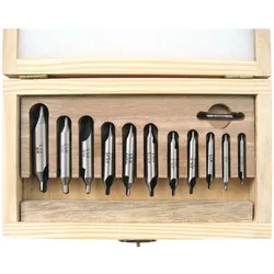 ELMAG Zentrierbohrer-Set 12-teilig - 88740