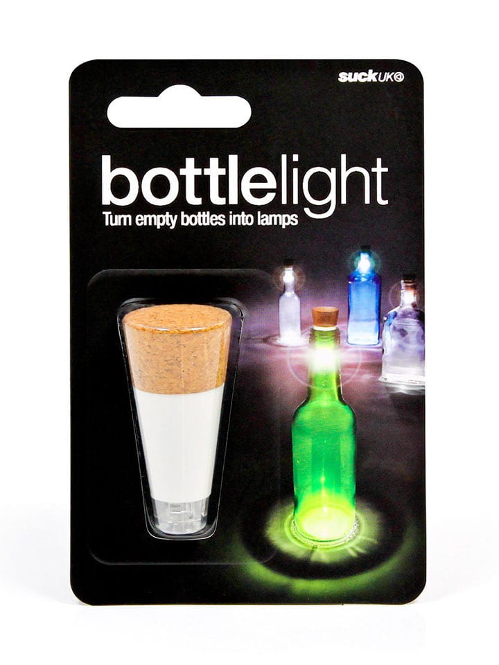 SuckUK LED-Flaschenleuchte ''Bottle Light'' in Warmweiß - (L)5 cm - onesize