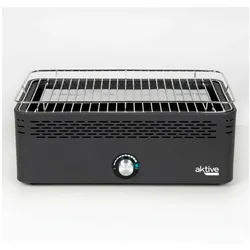 Aktive, Holzkohlegrill, Portable Smokeless Charcoal Barbecue (42 cm)