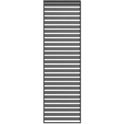 Mirador, Pavillon Zubehör, 111 Lamellenwand 0,93 m Aluminium Anthrazit für Deluxe Pergola Garten (93 cm, 123 cm)