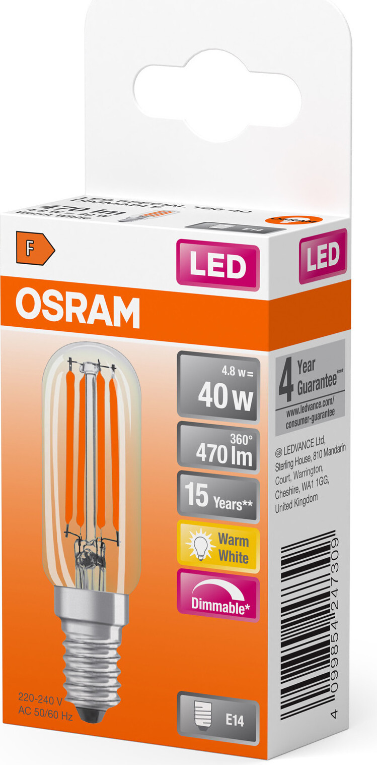 Osram LED Druppelvormige Lamp Multicolor 4,8 W E14 Dimbaar
