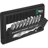 Kraftform Kompakt Zyklop Mini 1, 10-teilig, Werkzeug-Set Bit-Satz inkl. Umschalt-Bitknarre, 1/4"