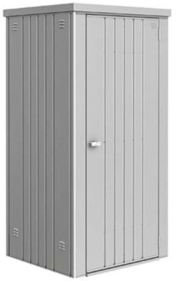 3x3 Biohort Equipment Locker 90 - Metallic Silver