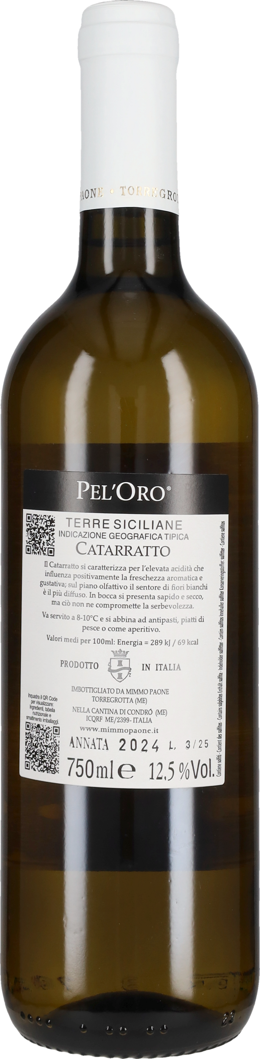 Paone Mimmo Catarratto 'Pel'Oro' Mimmo Paone 2024