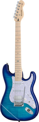 Mooer MSC30 Pro Guitar Lake Blue Lake Blue Hochglanz