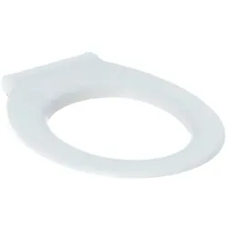 Geberit Renova Comfort WC-Sitzring 500680011 weiß, barrierefrei, antibakteriell, Befestigung von oben