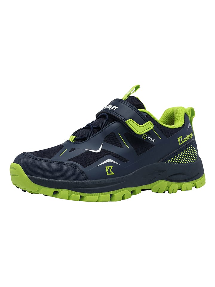 Kastinger Wanderschuhe "FSK-Taranaki Low EV KTX" in Dunkelblau/ Grün - 40