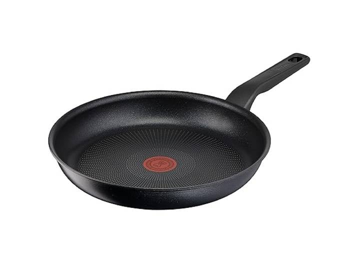 Tefal Titanium Force Pfanne 28 cm Töpfe und Pfannen, Antihaftbeschichtung, Thermo-Signal Temperaturindikator, verbesserte Induktionstechnologie, Schüttrand, Stabiler Griff, Made in France, G3030632