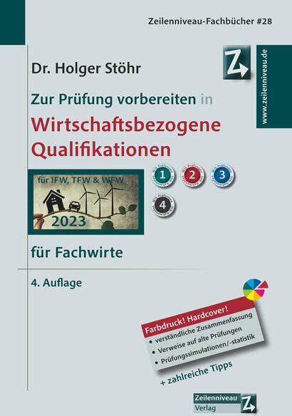 Holger Stöhr - Zur Prüfung vorbereiten in Wirtschaftsbezogene Qualifikationen für Fachwirte - Preis vom 09.10.2026 07:28:09 h