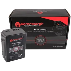 AGI 12996 Lithium-Ion 1600mAh 7.2V Wiederaufladbare Batterie (Kamera Akku), Kamera Stromversorgung, Schwarz