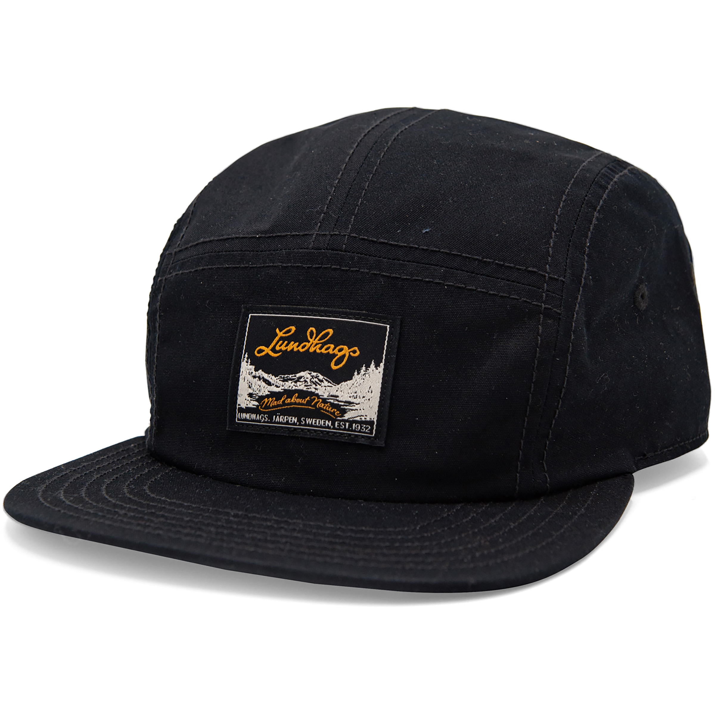 Lundhags Core Cap Basecaps schwarz Widerstandsfähig