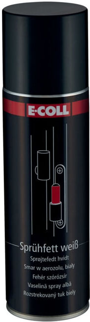 E-COLL Graisse en spray EE 300 ml blanche ; E/D/E (4317784564571)