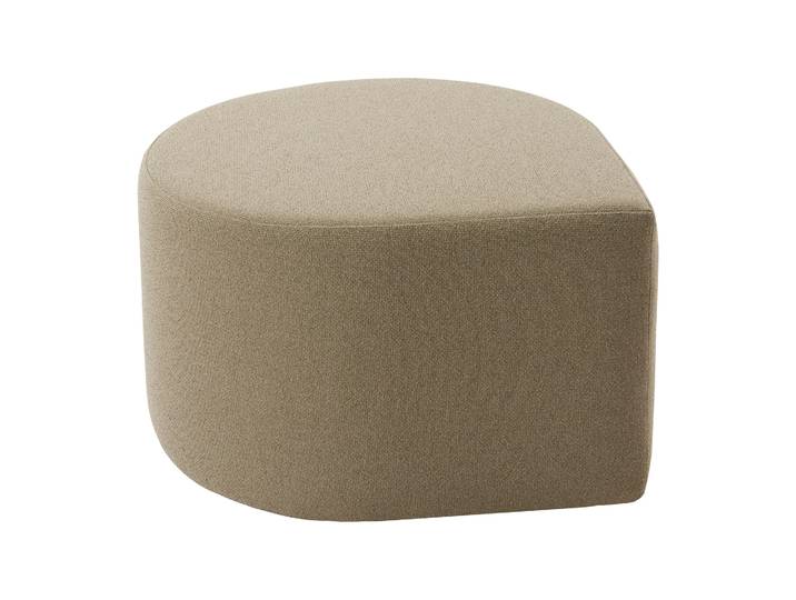 AYTM Stilla poef bouclé Taupe