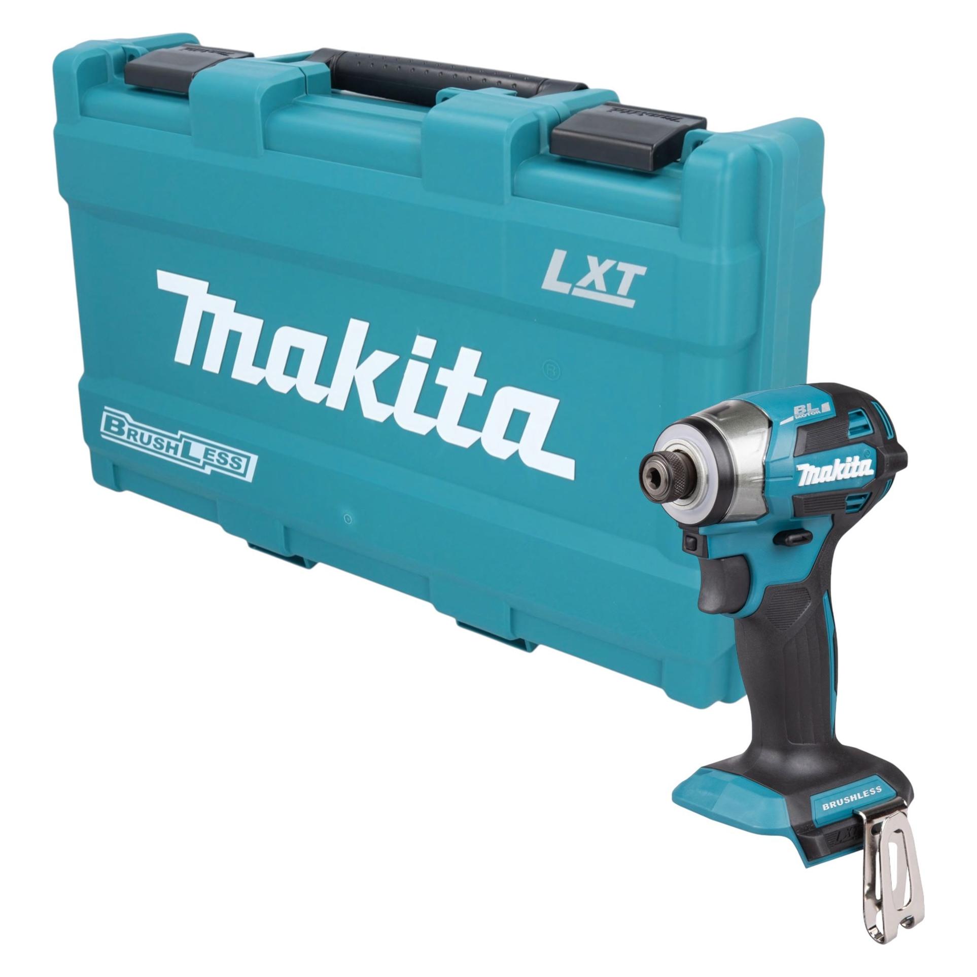 Makita DTD 173 ZK Akku Schlagschrauber 18 V 180 Nm 1/4" Brushless + Koffer - ohne Akku, ohne (Schlagschrauber) (DTD173Z)