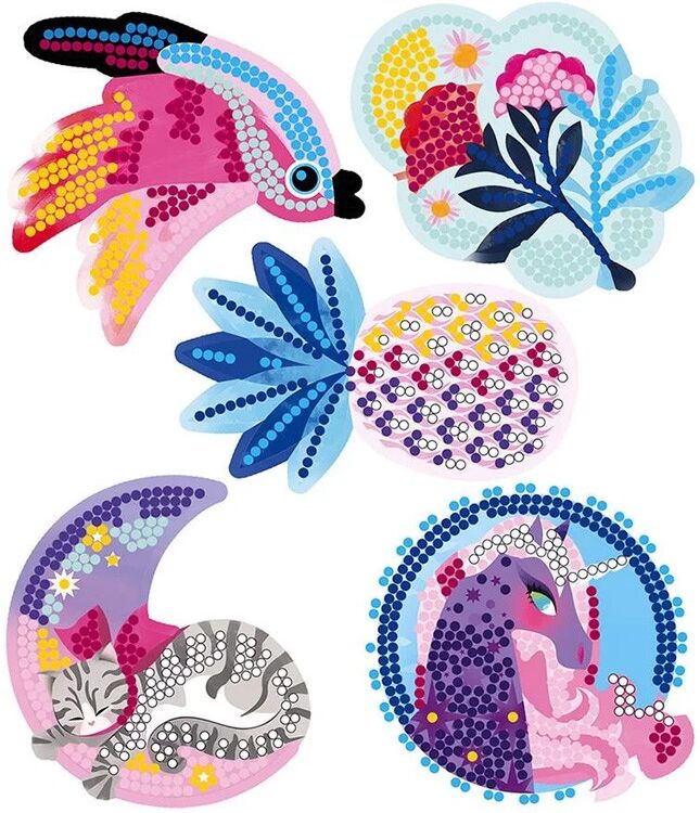 Set Créatif Pixel Art Strass Jolies Décos - Janod