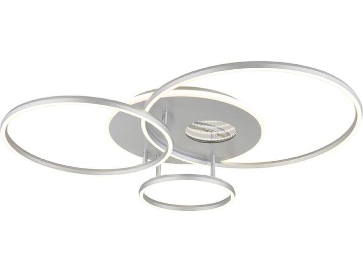 Deckenlampe 3D INVERTINA variable Intensität 70cm 54W silberfarben