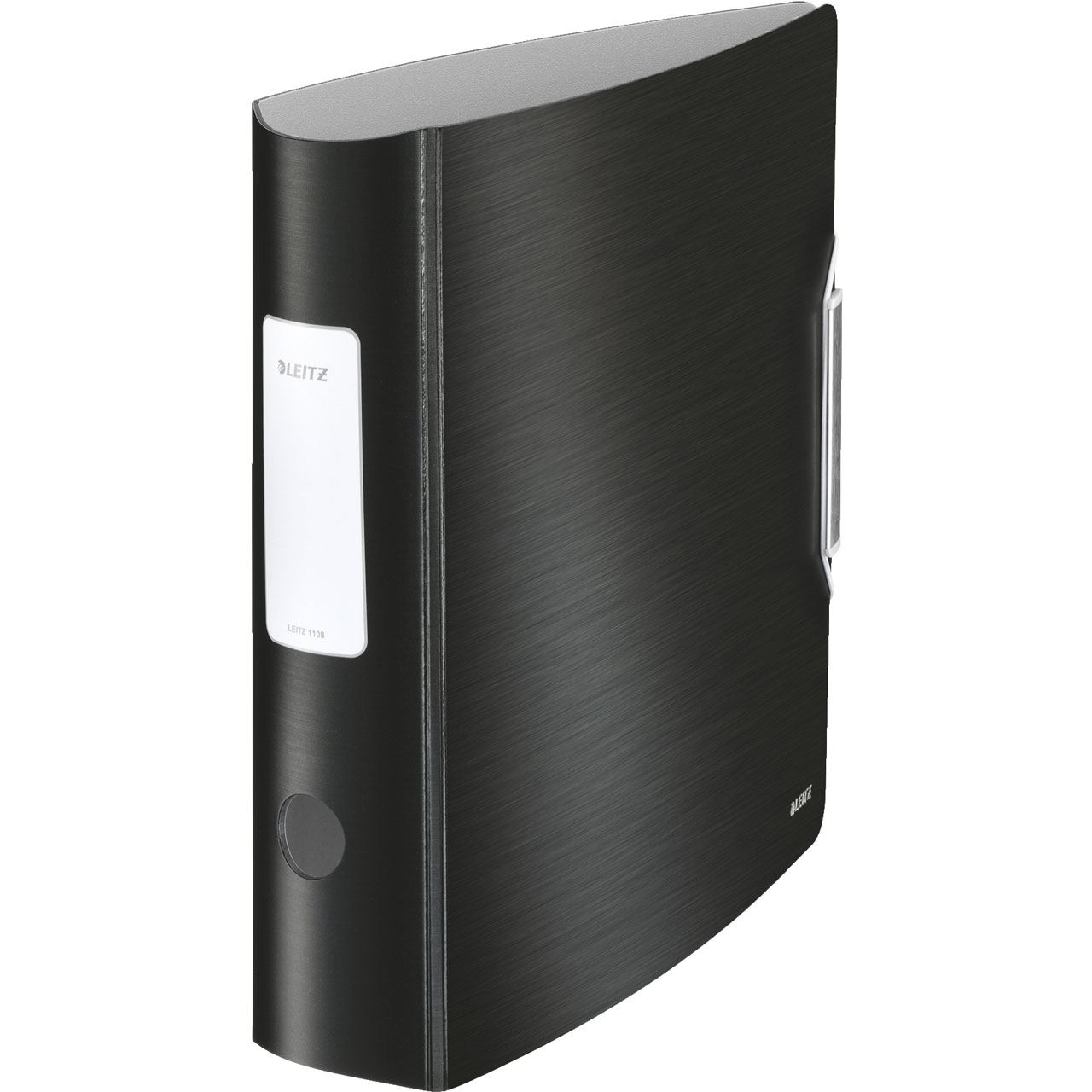 LEITZ Active Style 1108 Ordner satin schwarz Kunststoff 8,2 cm DIN A4