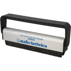 Audio-Technica AT6011a (Plattenspieler Reinigung), Plattenspieler Zubehör, Schwarz, Silber