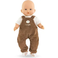 Corolle Puppen-Overall mit T-Shirt „Kleine Entdeckerin“ – 36 cm