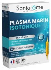 Santarome Plasma Marin Isotonique Eau de Mer 20 Ampoules - Boîte 20 ampoules de 10 ml