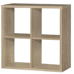 FORTE Raumteiler Mauro Holzoptik Braun Eiche Sonoma