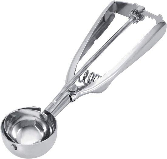 RVS IJsschep voor ijs, meloen, sorbet en fruit - 4 cm