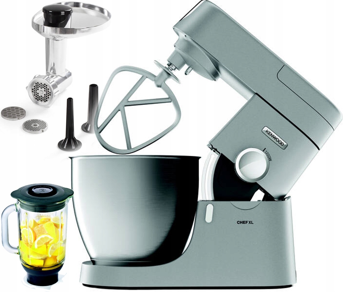 Kenwood Chef XL Küchenroboter mit Blender und Fleischwolf