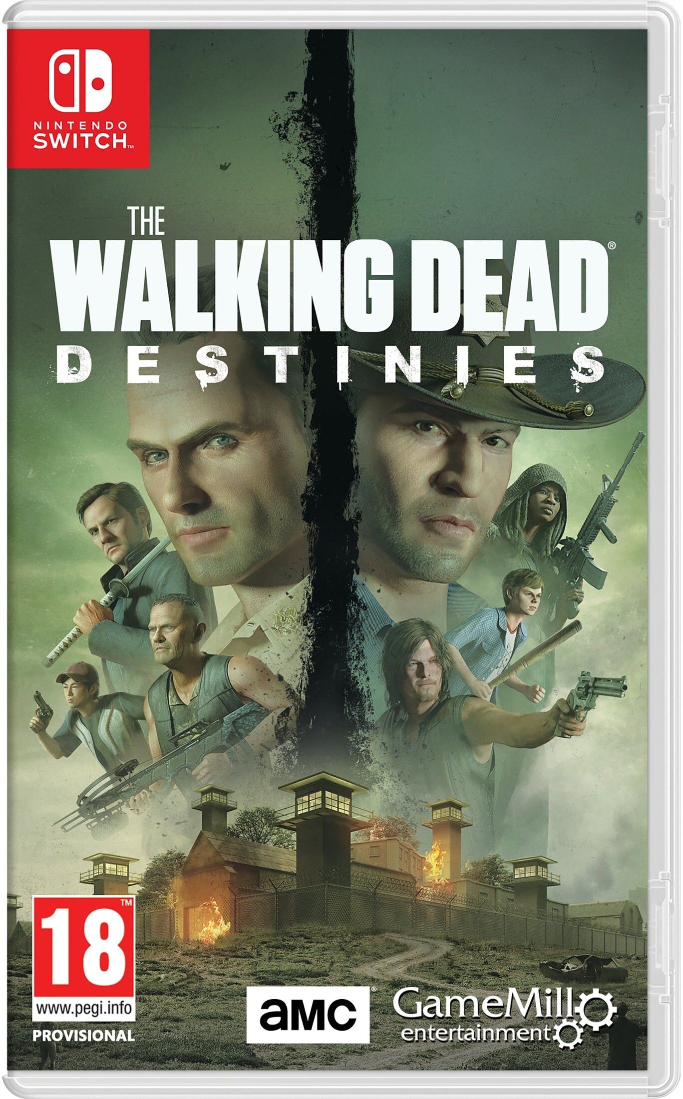 GameMill Entertainment The Walking Dead: Destinies for Nintendo Switch (Game Cartridge) - Choice-Driven Action-Adventure Game, Rated PEGI 18, Nintendo Switch Edition
